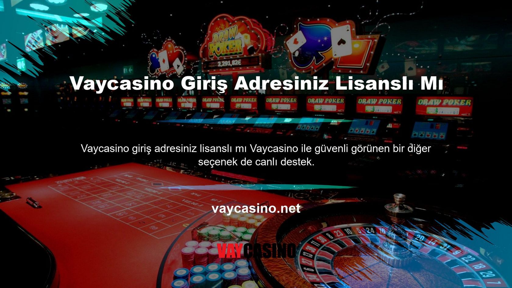 Kapsamlı vaycasino Türkiye Online Casino sitesi